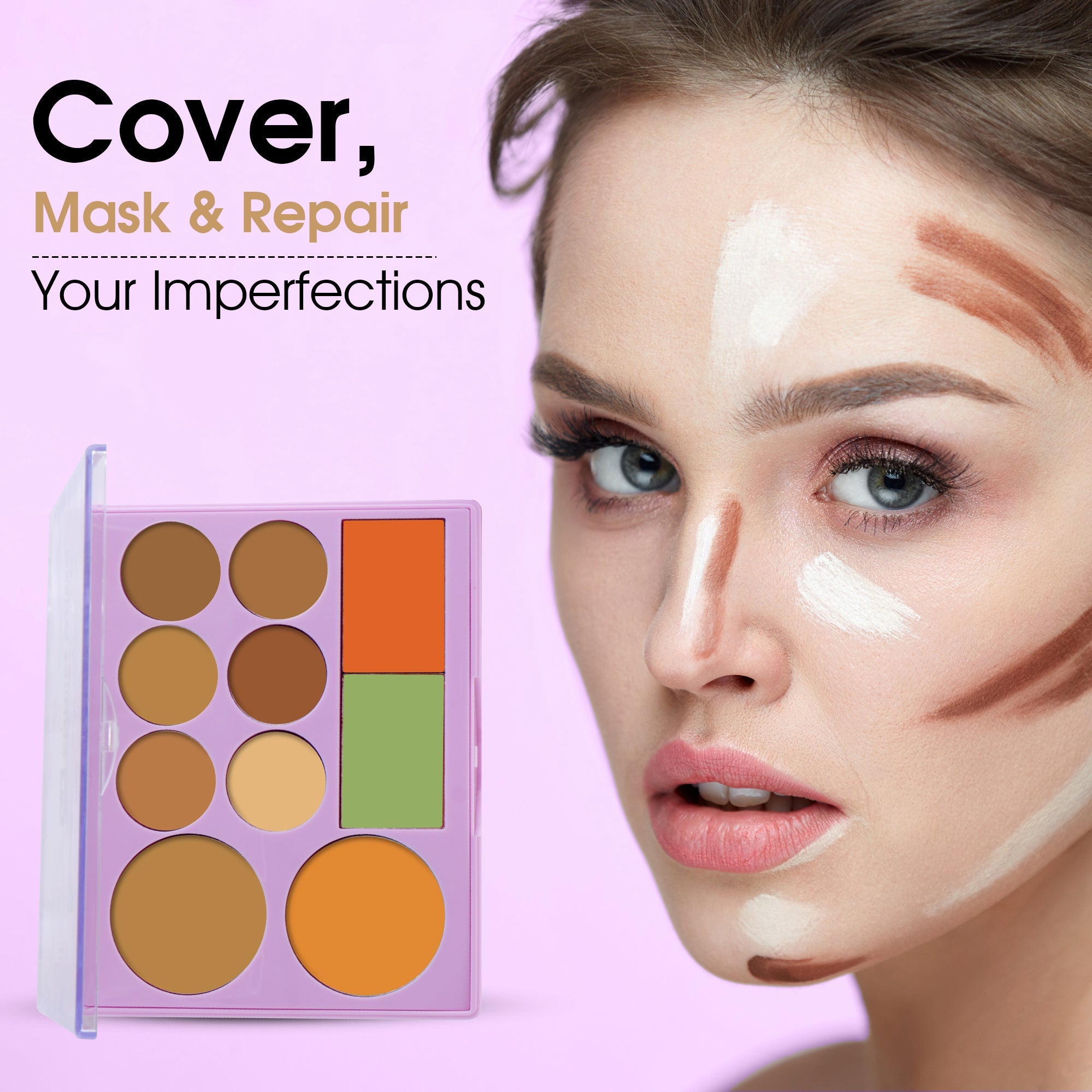 PINKKUP Contour Palette | 17.6 g
