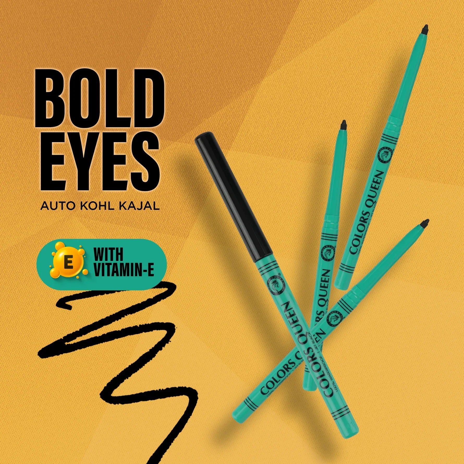 Bold Eyes Auto Kajal | 0.35 Gram
