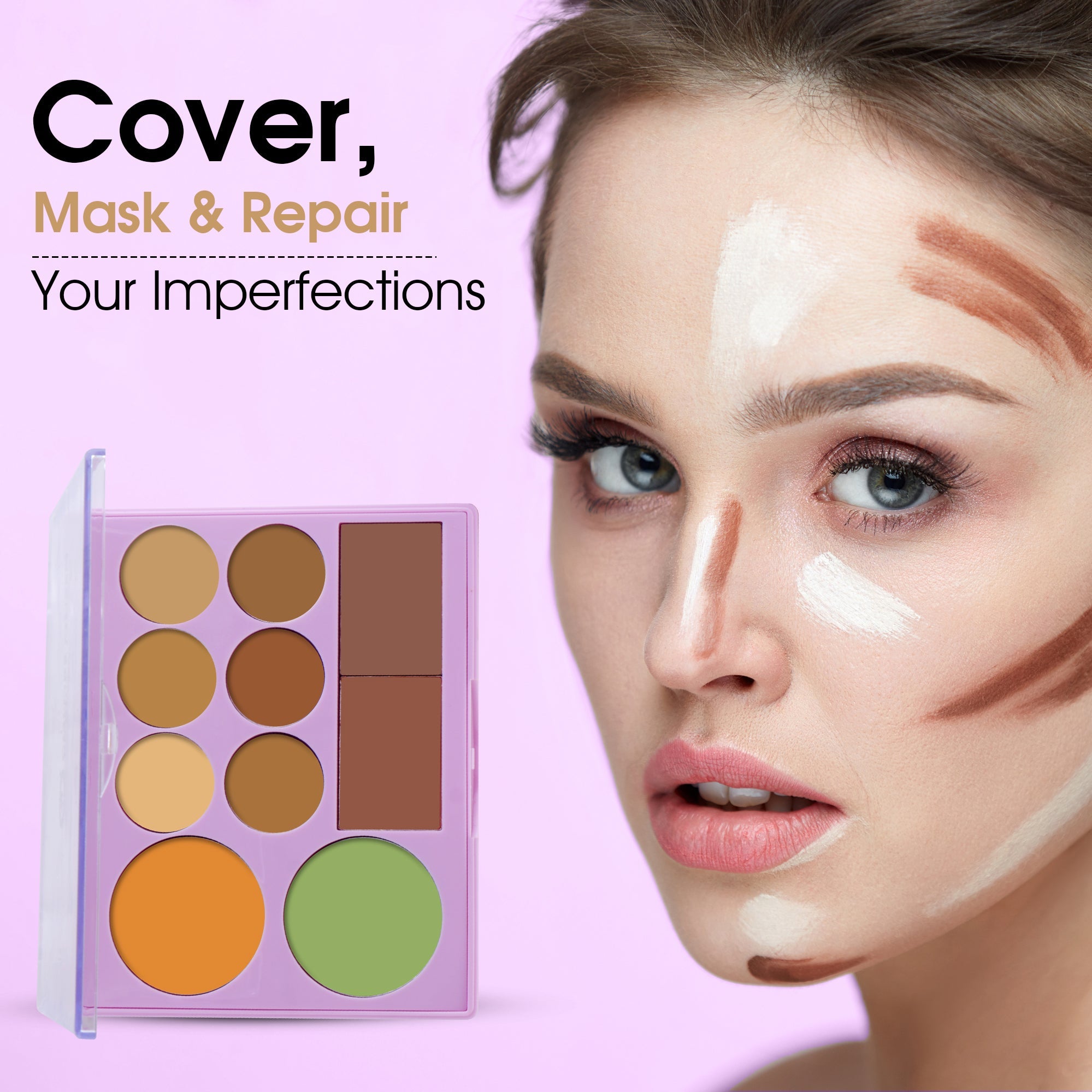 PINKKUP Contour Palette | 17.6 g