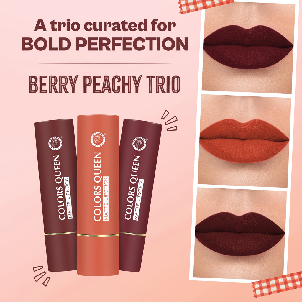 Lippie Creamy Matte Lipstick Combo