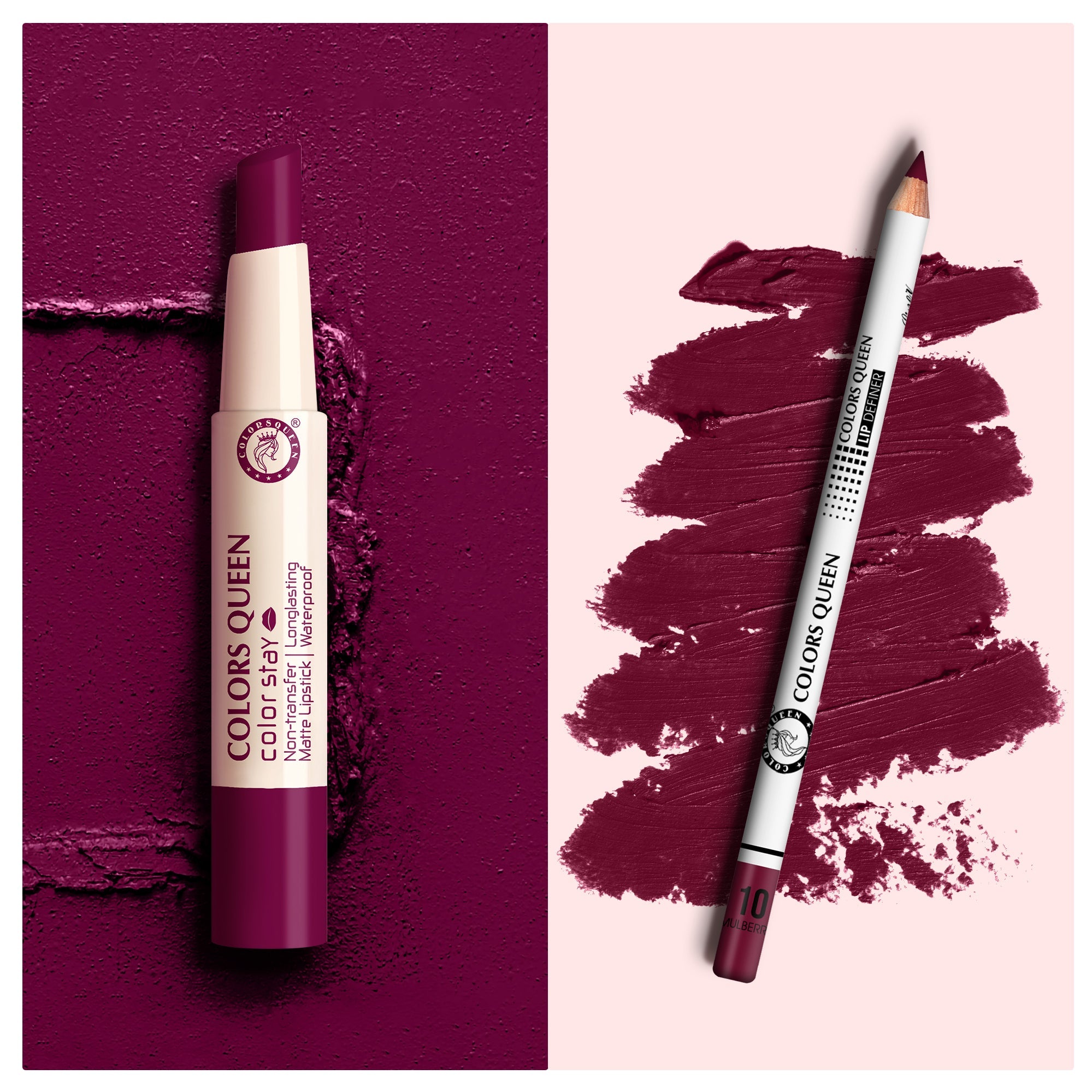 Long-Lasting Lipstick & Lip Definer Combo