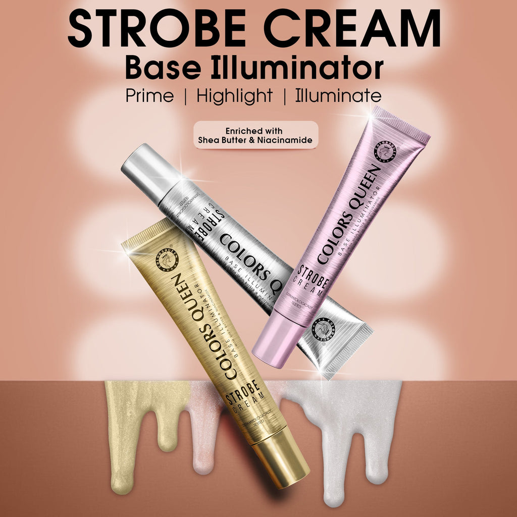 Base Illuminator Strobe Cream Combo | Golden Pink & Magical Golden