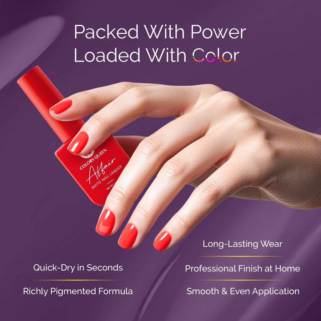 Nail Affair Nail Polish – Bold Colors  | 13ml