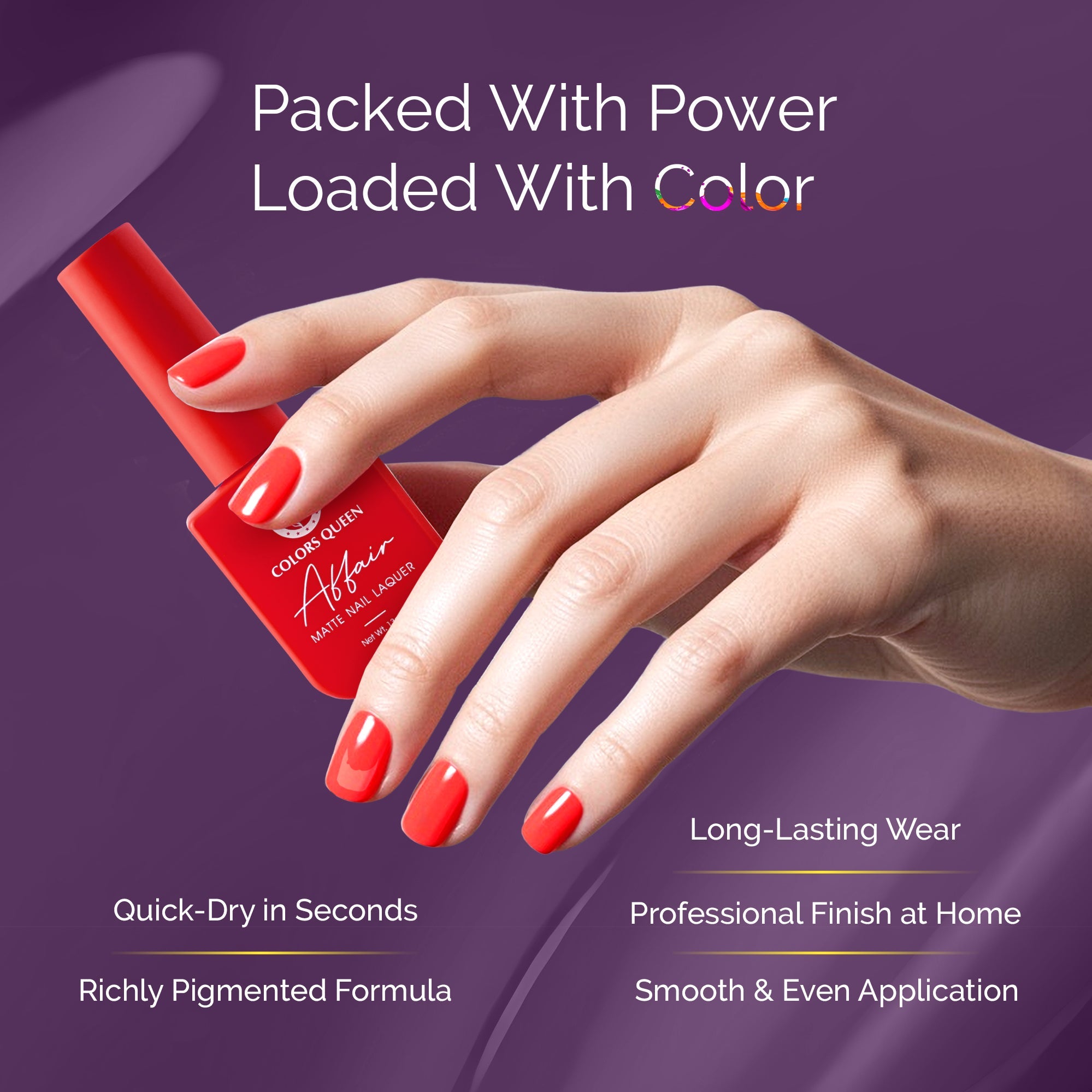 Nail Affair Nail Polish – Bold Colors  | 13ml