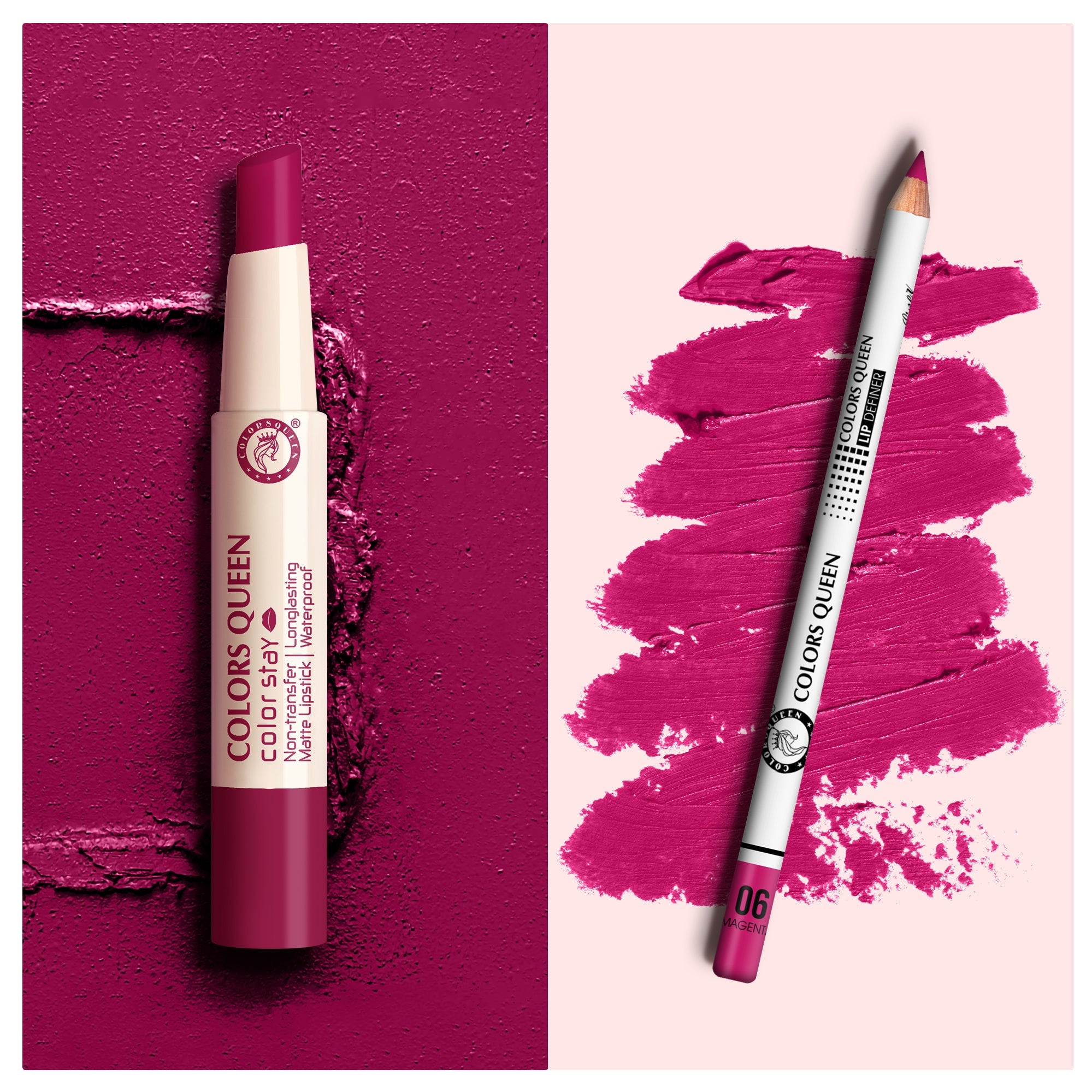 Long-Lasting Lipstick & Lip Definer Combo