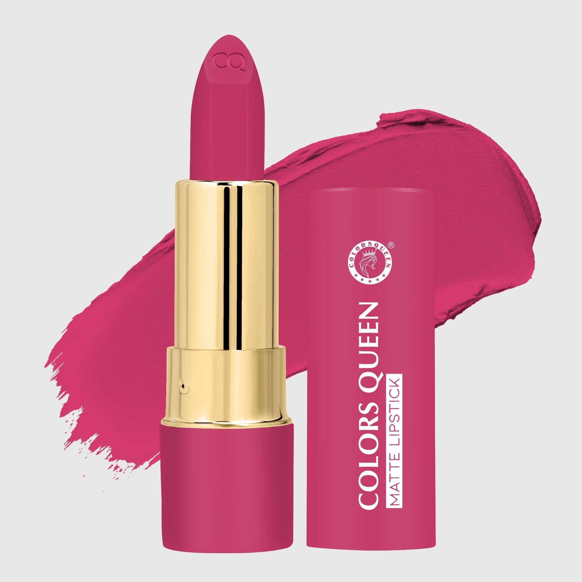 PINKKUP lippie creamy matte lipstick with Mapple Magente shade and swatch