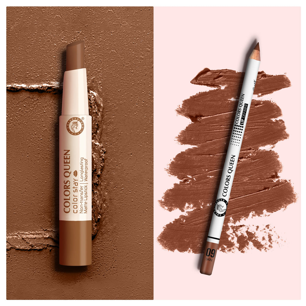 Long-Lasting Lipstick & Lip Definer Combo