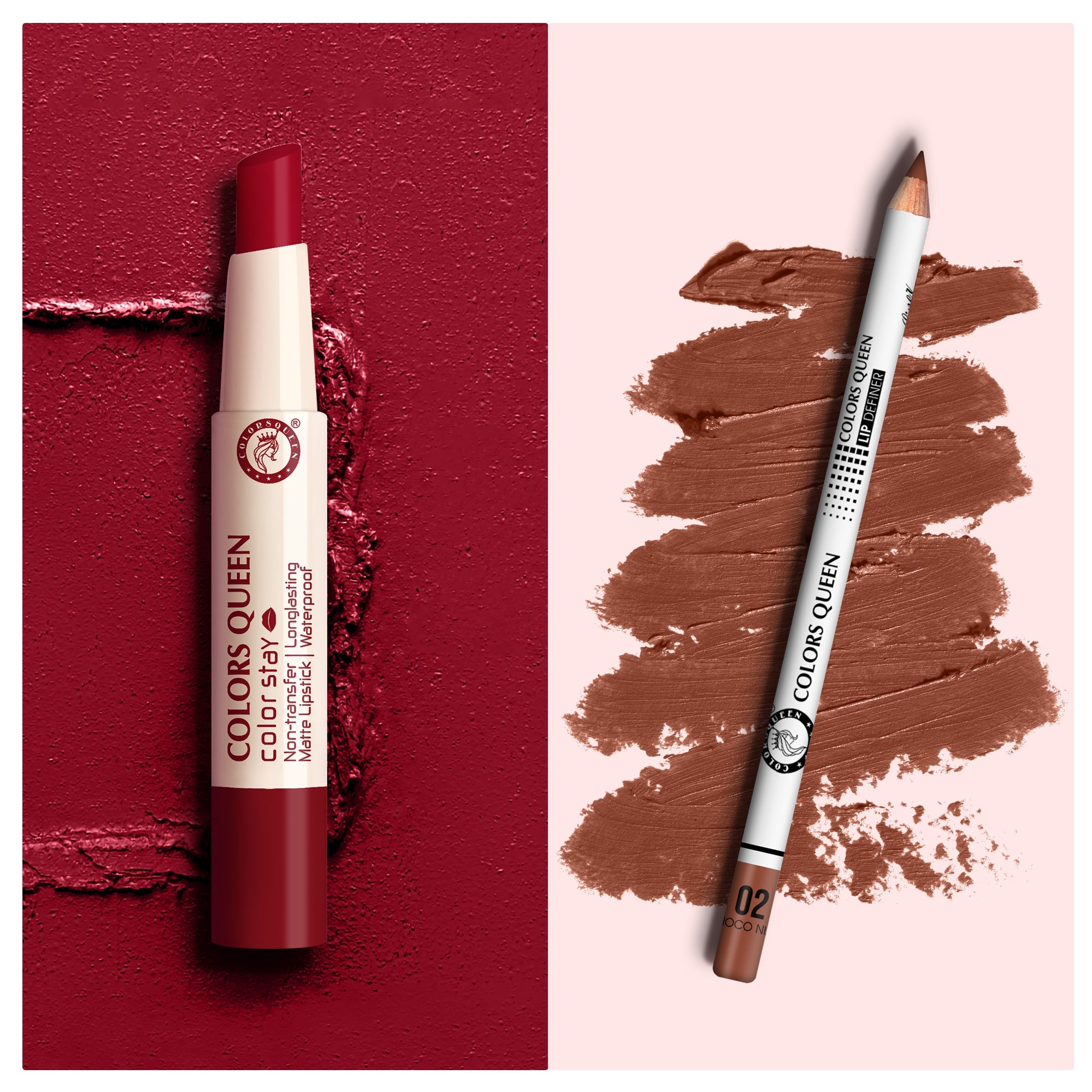 Long-Lasting Lipstick & Lip Definer Combo
