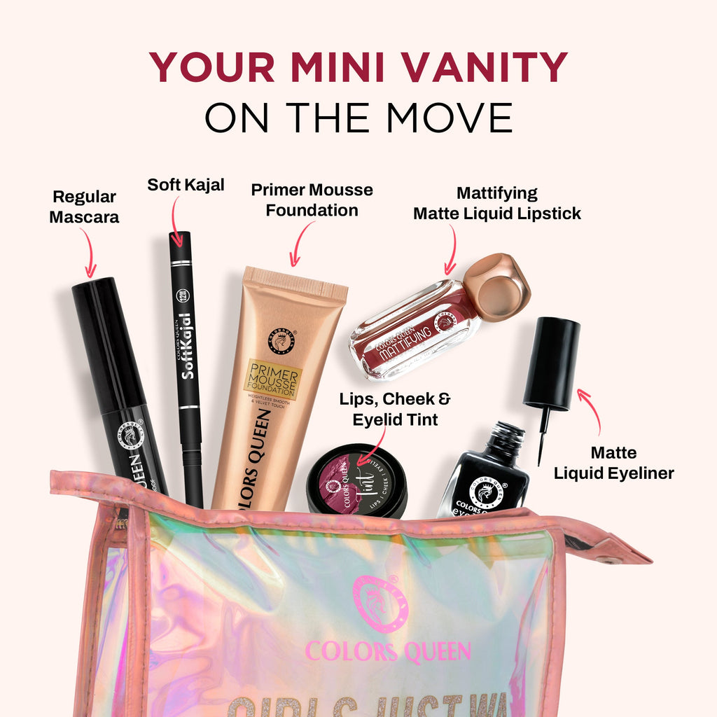 Travel Makeup Kit with Free Pouch