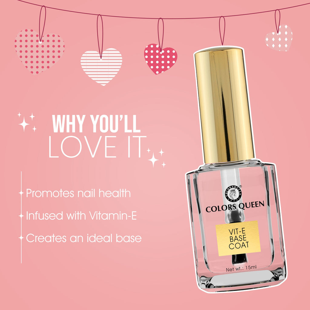 Nail Care (Vitamin E Base Coat) | 15 ML