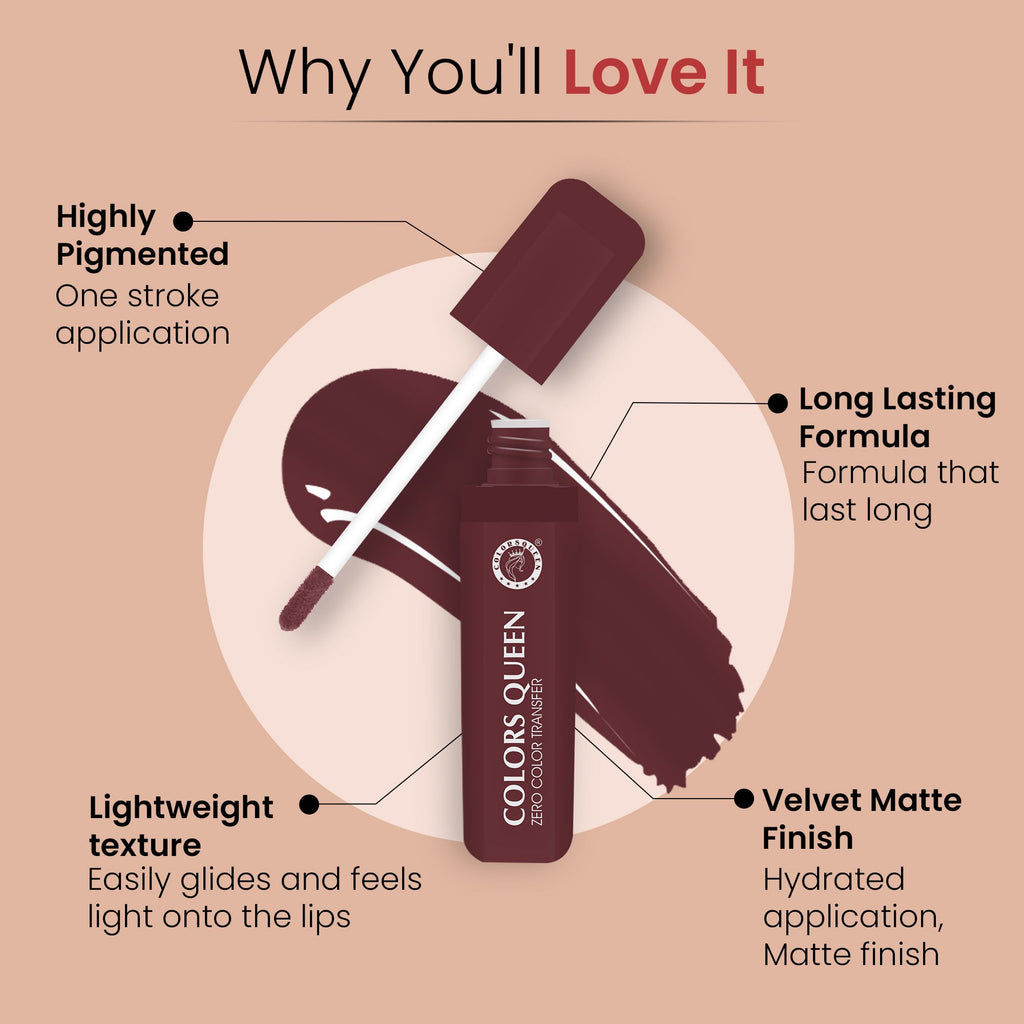 Zero Transfer Lipstick – Smudge Proof