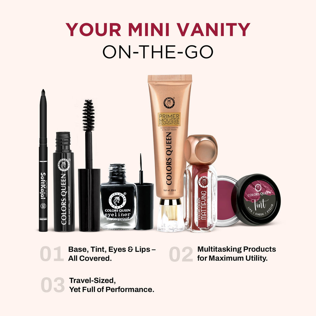 Travel Makeup Kit with Free Pouch