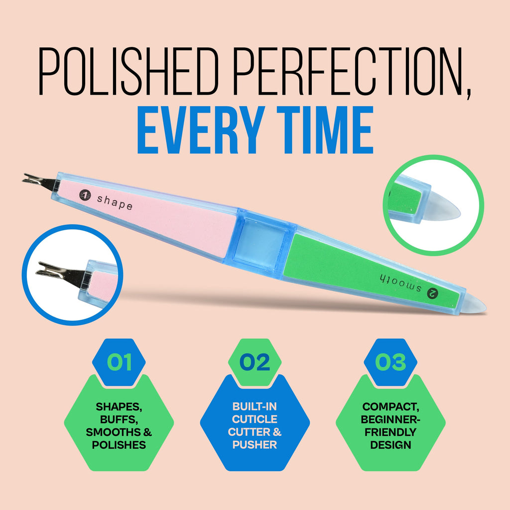 PINKKUP 6 in 1  nail buffer