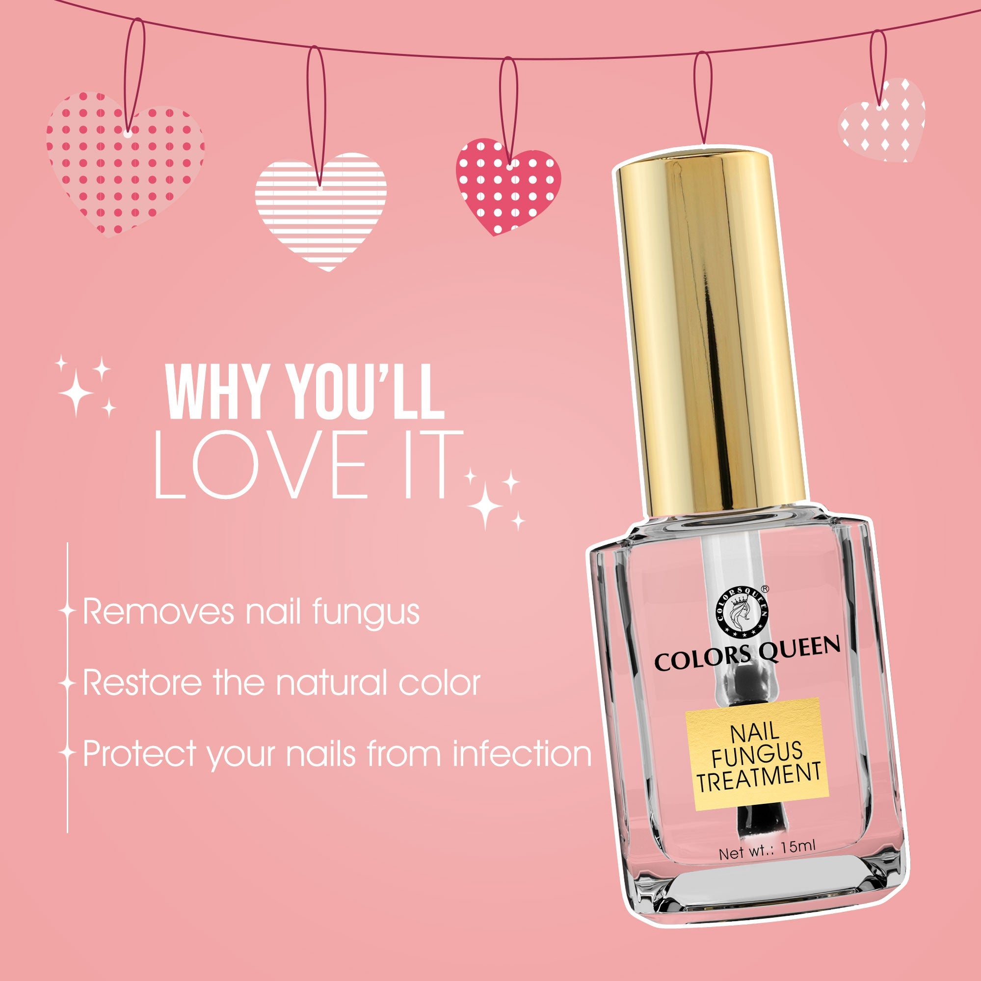 Nail Fungus Treatment – Healthy Nails | 15ml