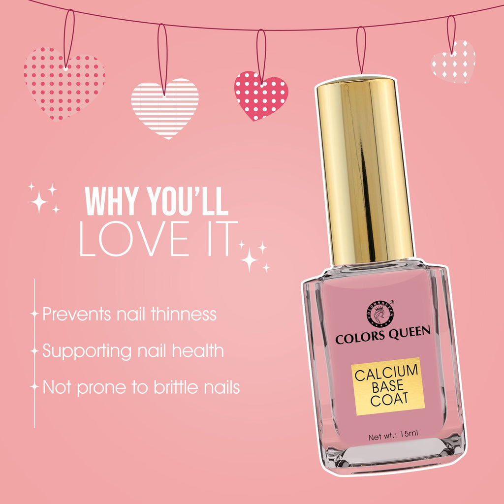 Calcium Base Coat – Strong Nails | 15ml