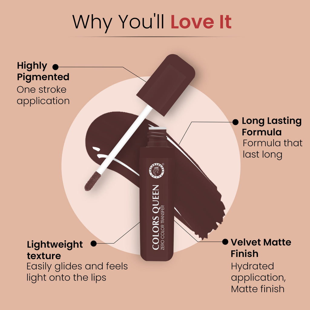 Zero Transfer Lipstick – Smudge Proof