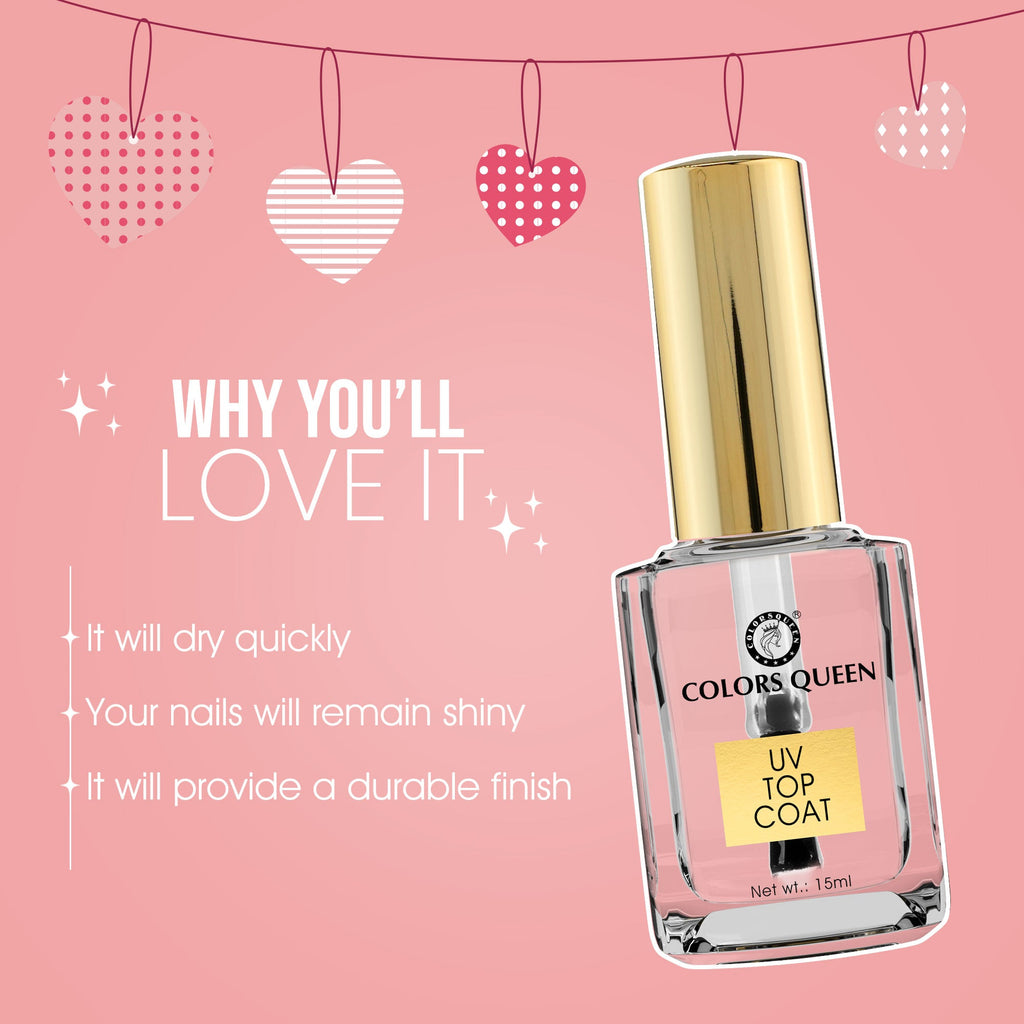 Nail Care (UV Top Coat) | 15 ML