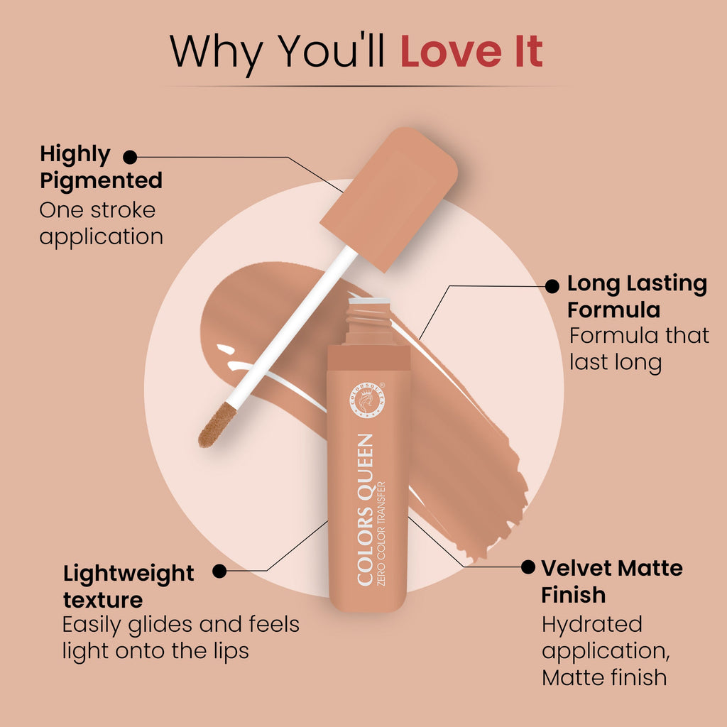 Zero Transfer Lipstick – Smudge Proof
