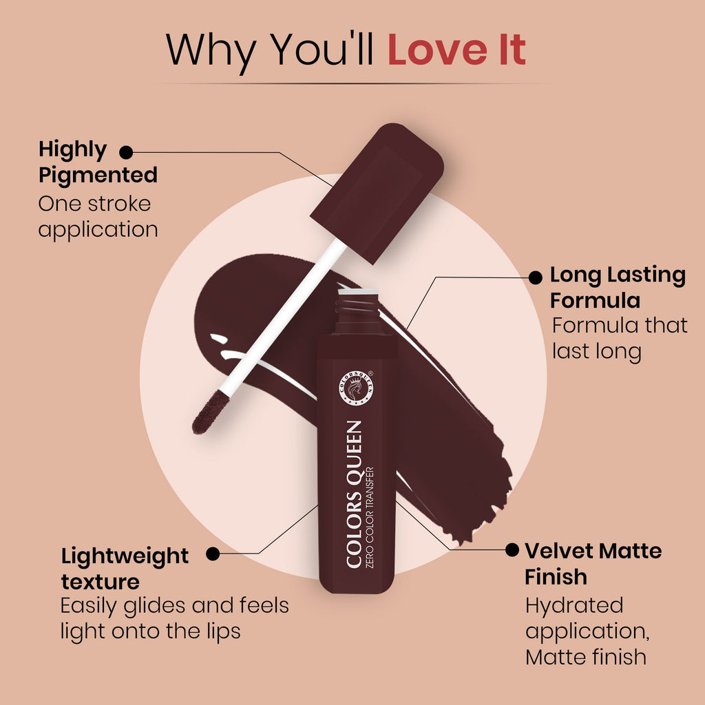 Zero Transfer Lipstick – Smudge Proof