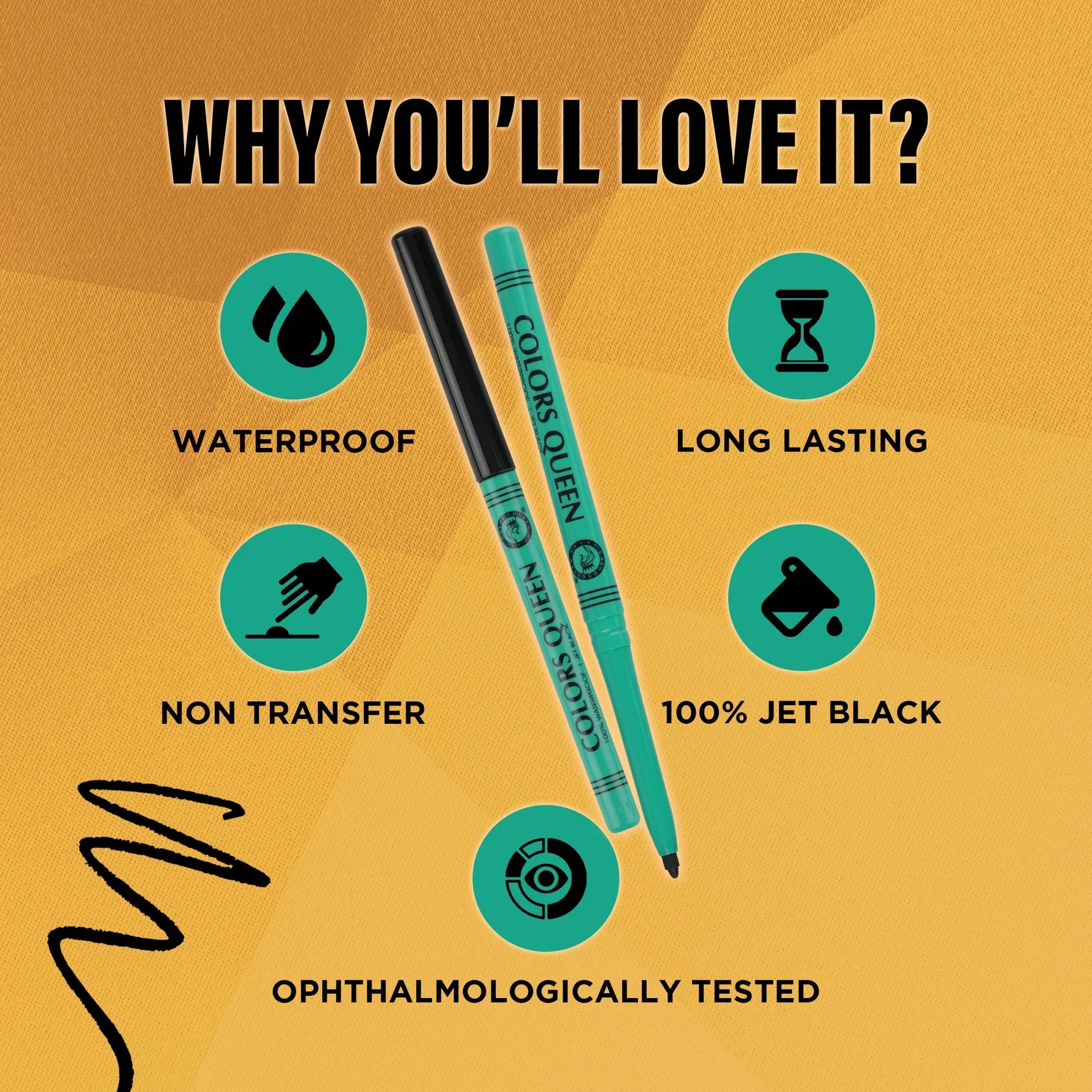 Bold Eyes Auto Kajal | 0.35 Gram