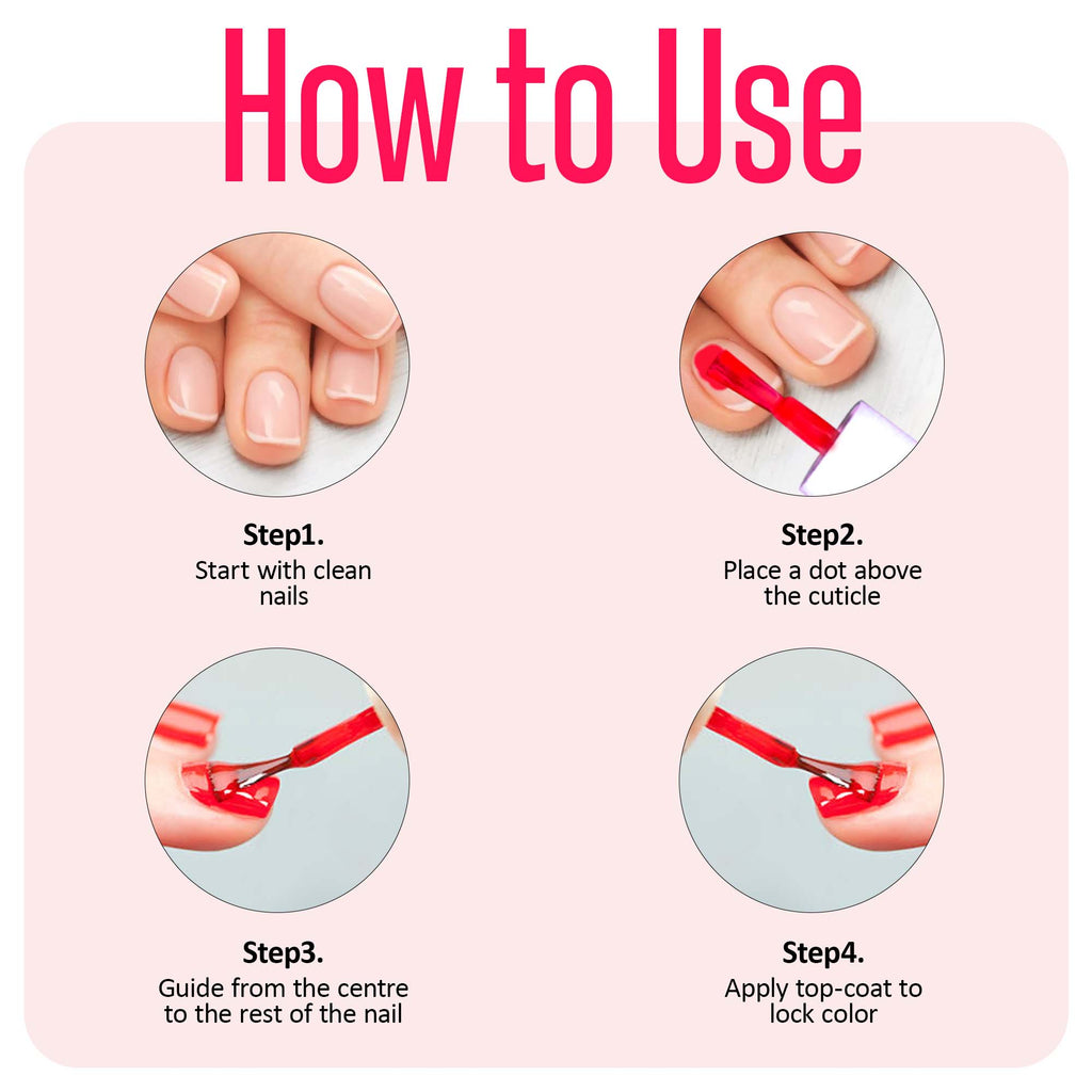 Nail Paint Set of 3 – Free Remover Pads