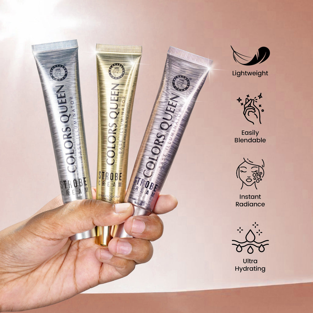 Base Illuminator Strobe Cream Combo | Golden Pink & Magical Golden