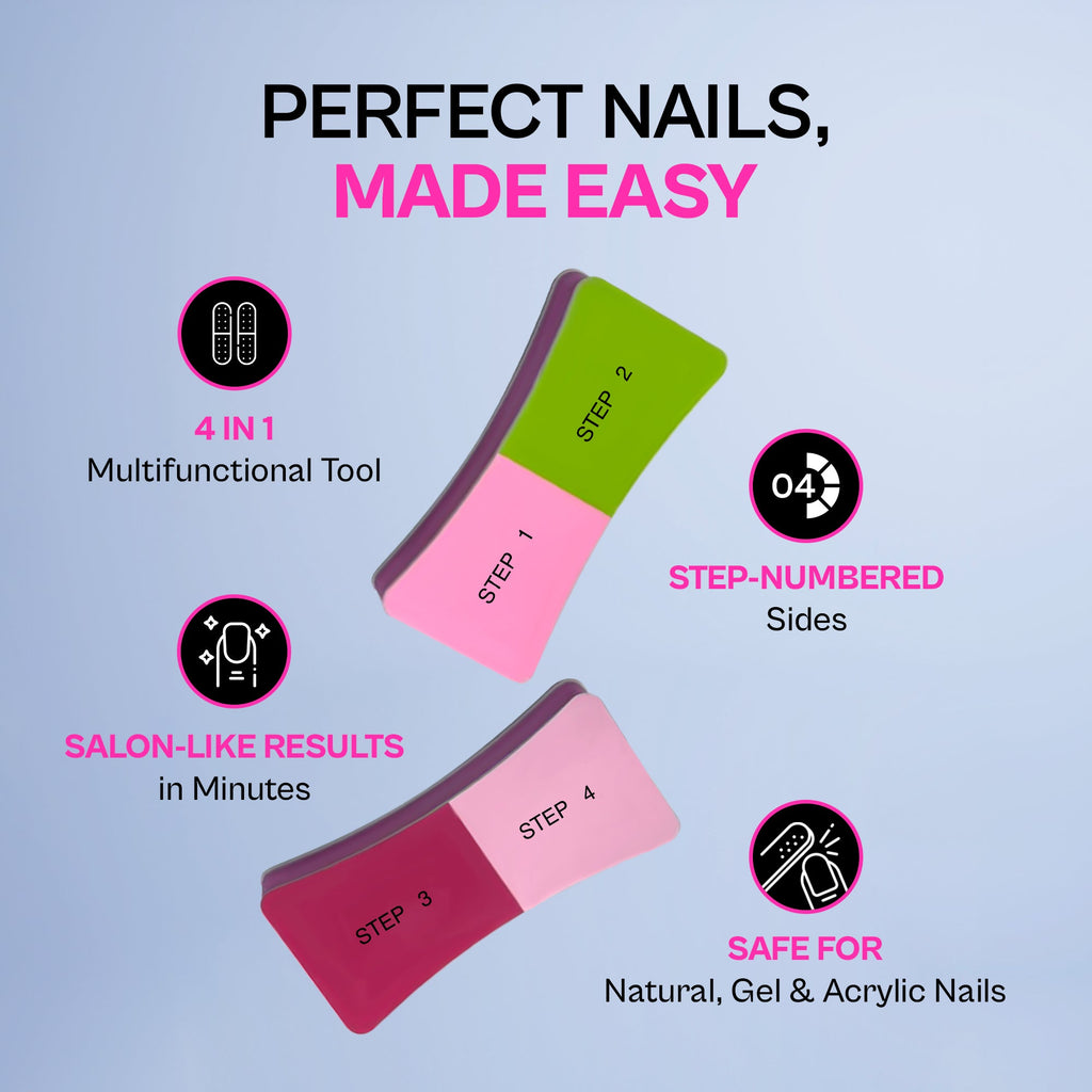PINKKUP Nail Buffer