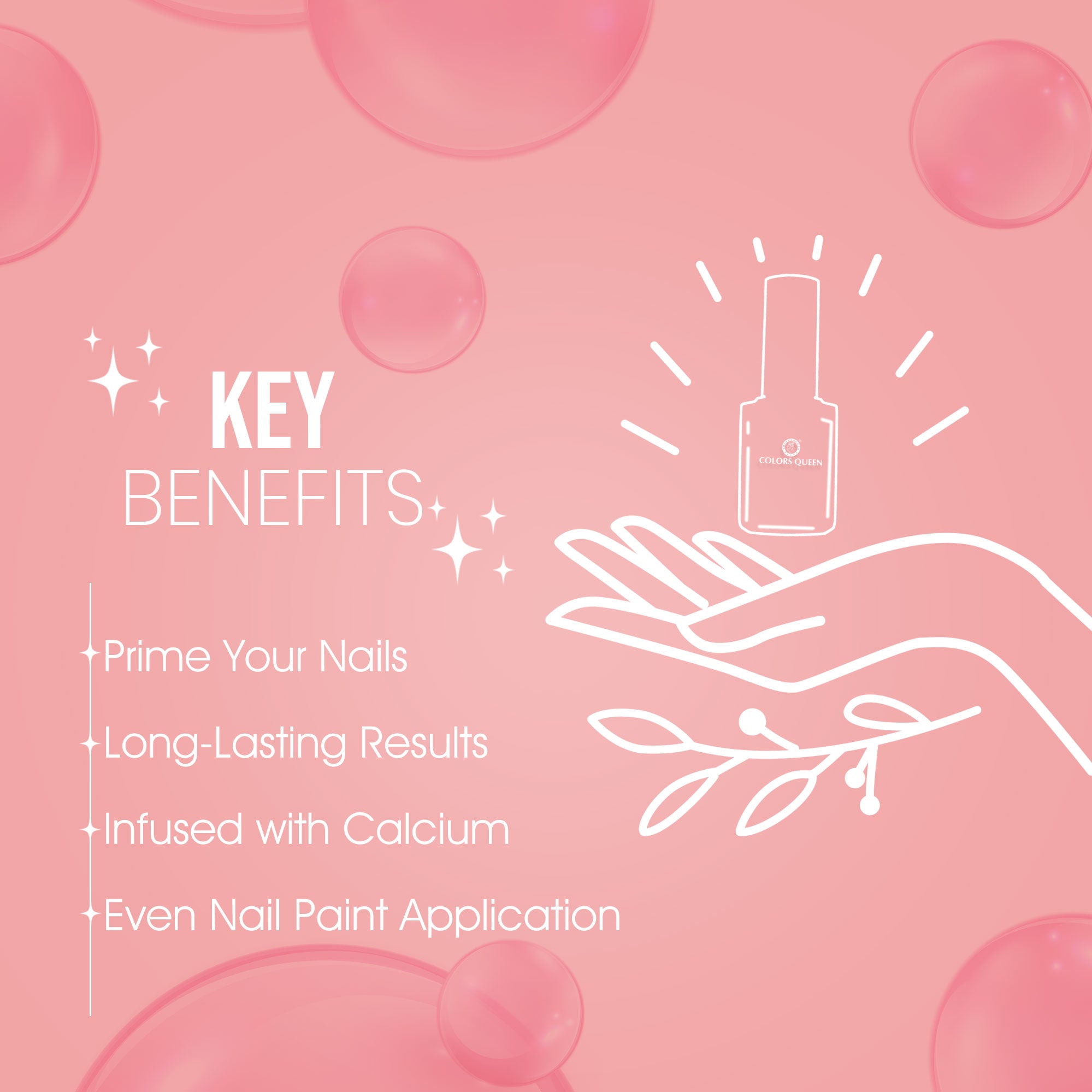 Calcium Base Coat – Strong Nails | 15ml