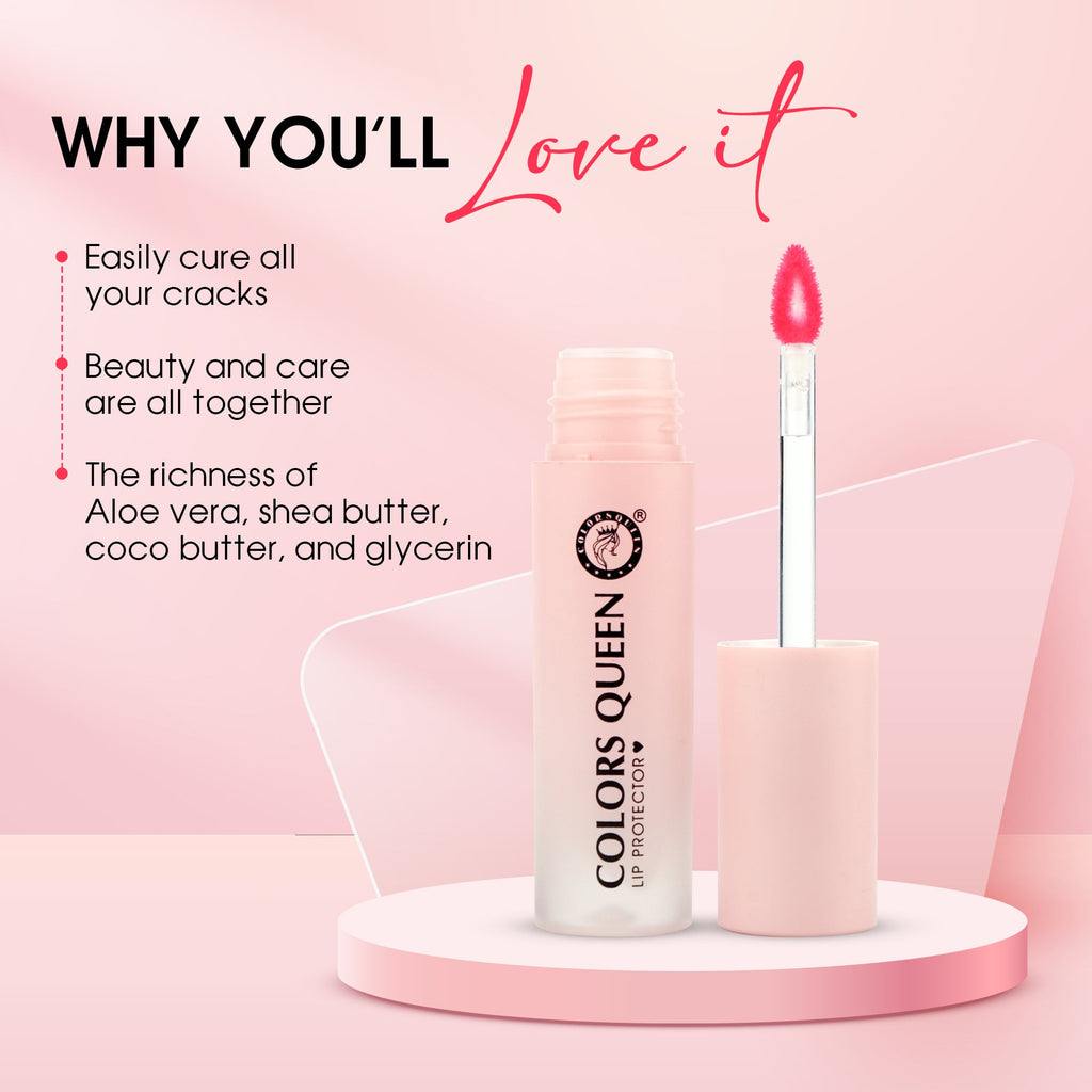 Lip Protector Balm with Aloe, Shea & Cocoa Butter