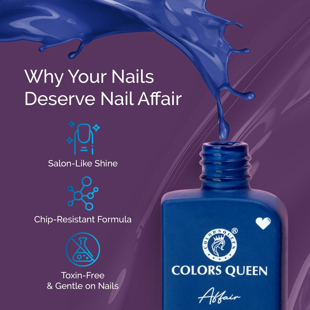 Nail Affair Nail Polish – Bold Colors  | 13ml