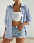 Summer Stripes Relaxed Shirt