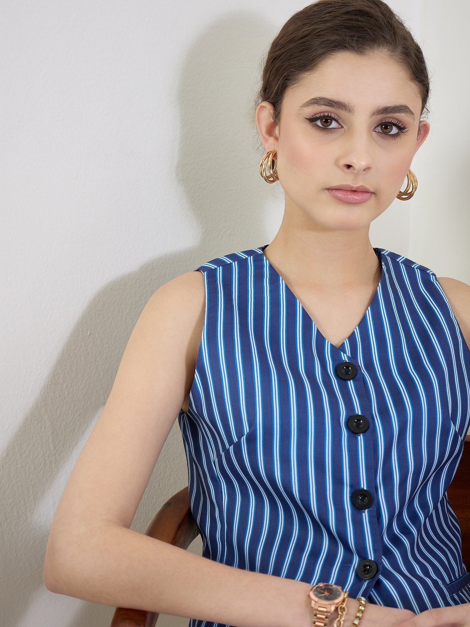 Pure Linen Sleeveless Waistcoat