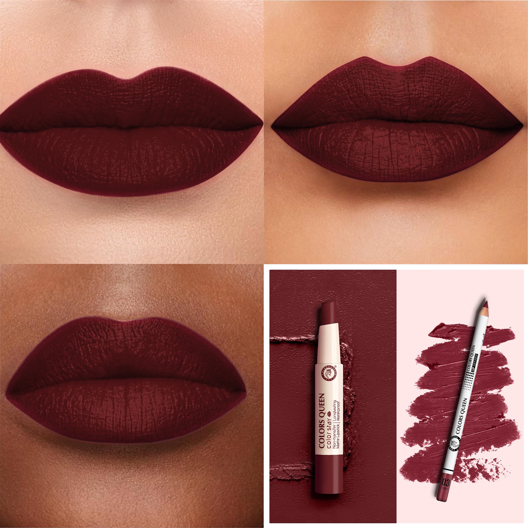 Long-Lasting Lipstick & Lip Definer Combo