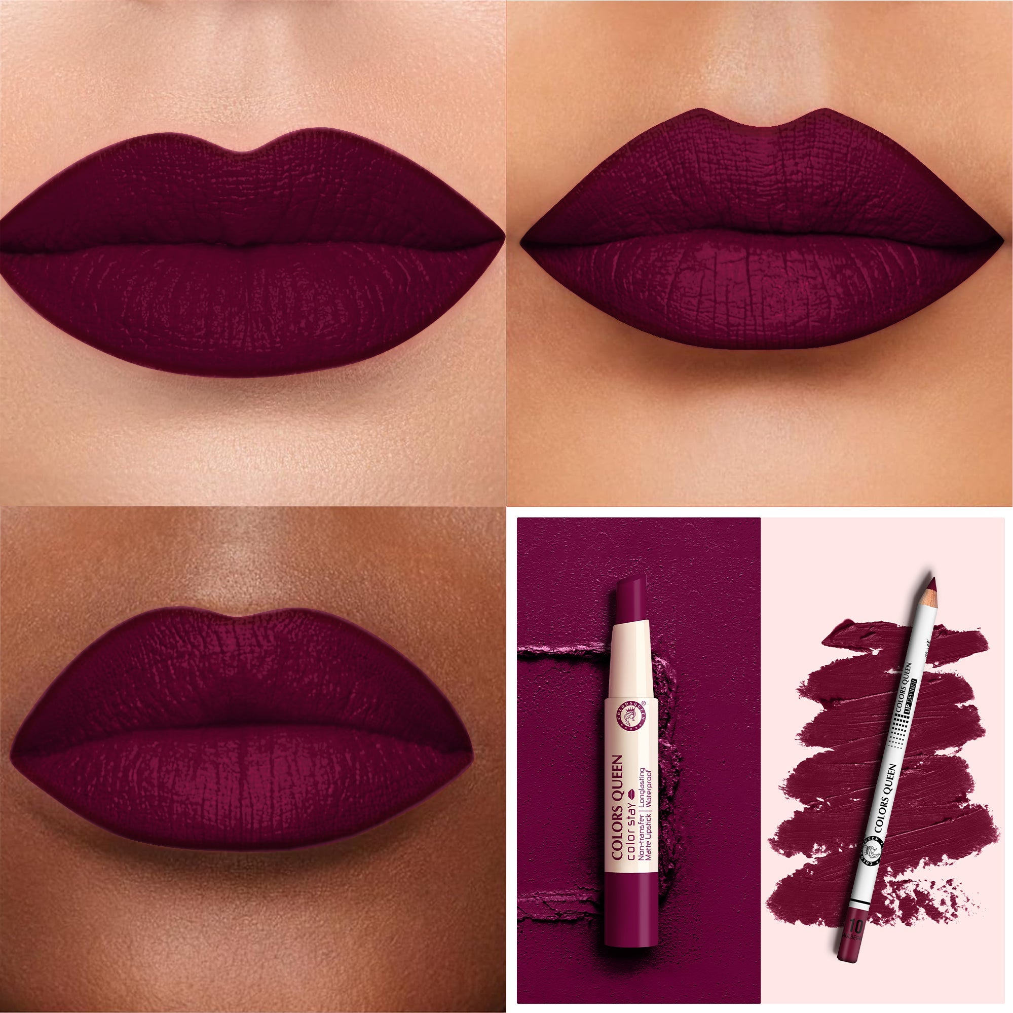 Long-Lasting Lipstick & Lip Definer Combo