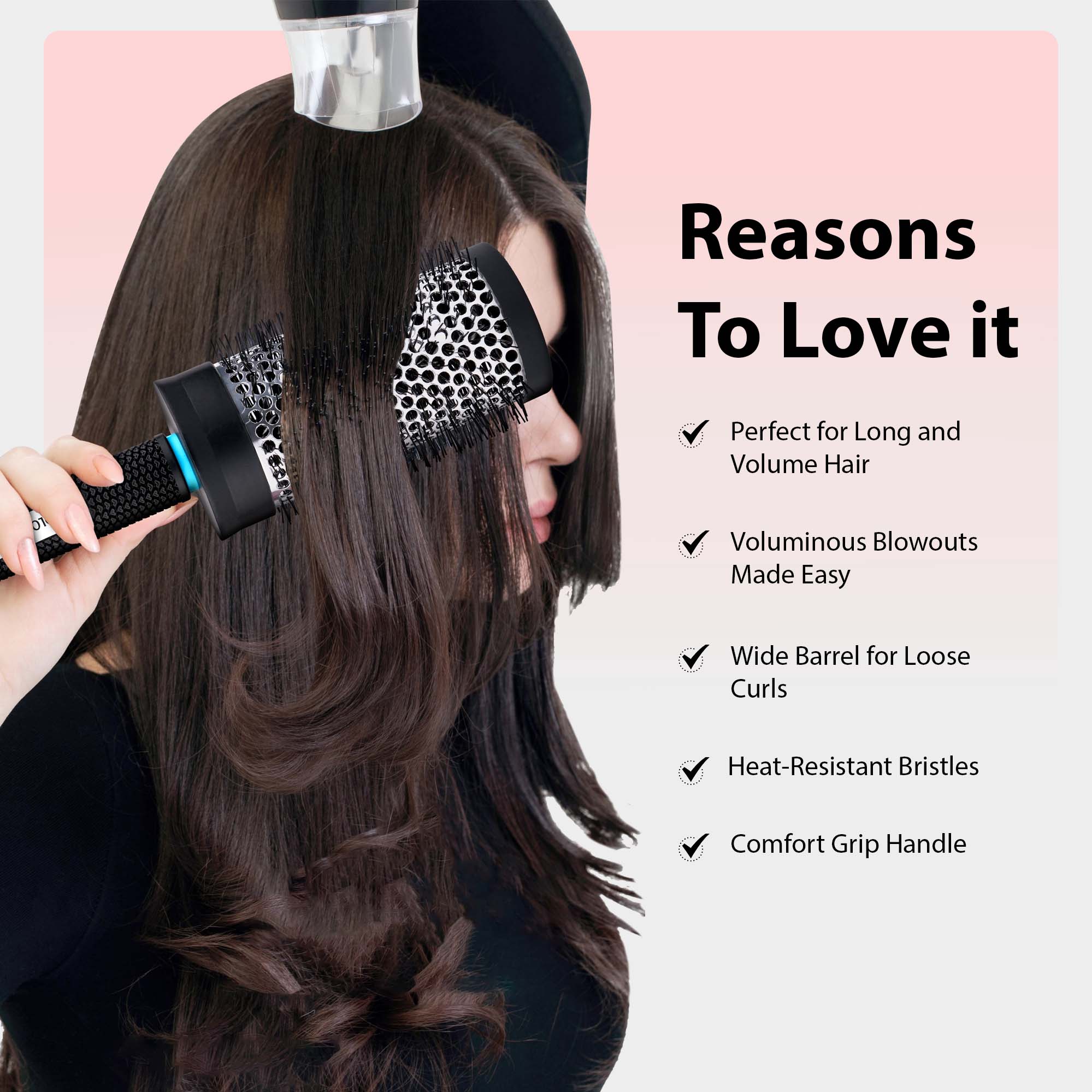 Hot Curl Brush Large