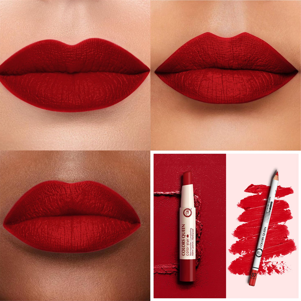 Long-Lasting Lipstick & Lip Definer Combo