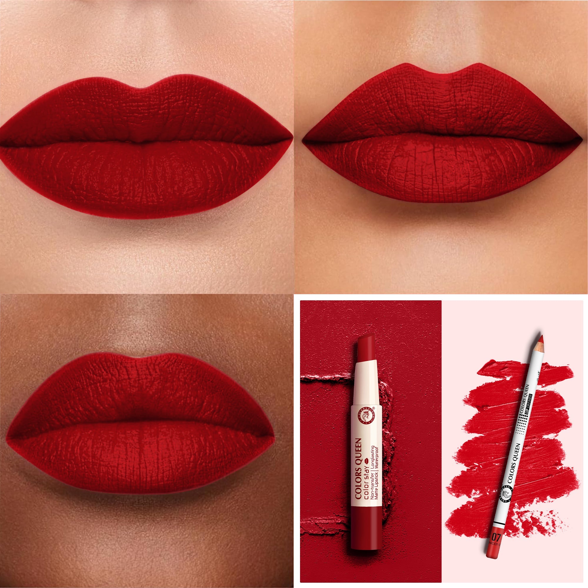 Long-Lasting Lipstick & Lip Definer Combo