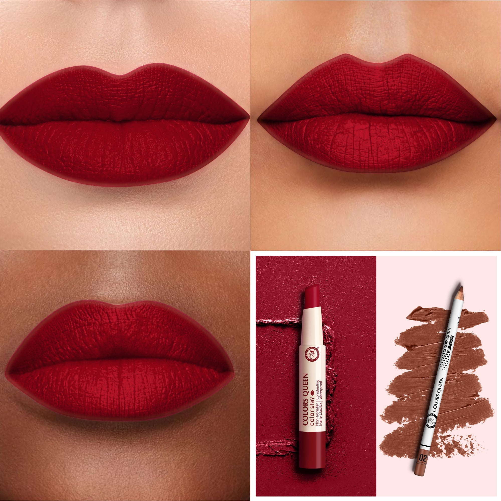 Long-Lasting Lipstick & Lip Definer Combo