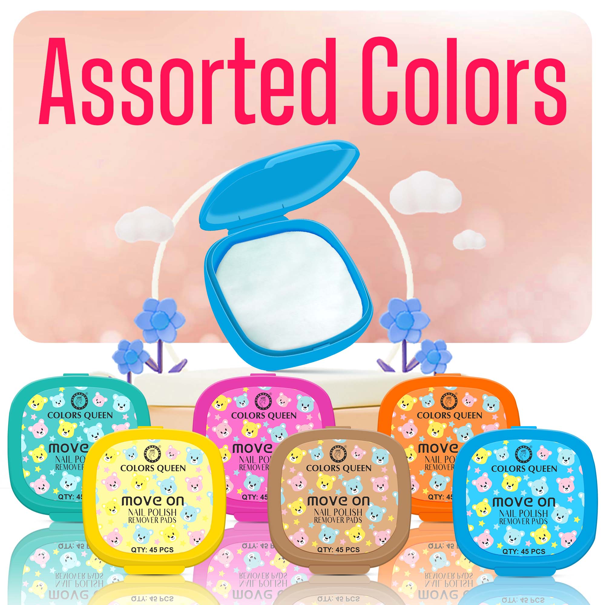 Nail Paint Set of 3 – Free Remover Pads