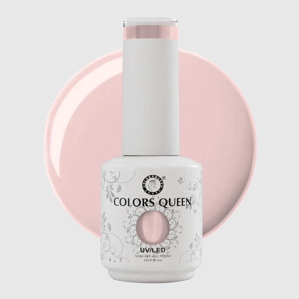 UV LED Soak Off Gel Polish - Nude & Pink Nail Colors | 15 ML