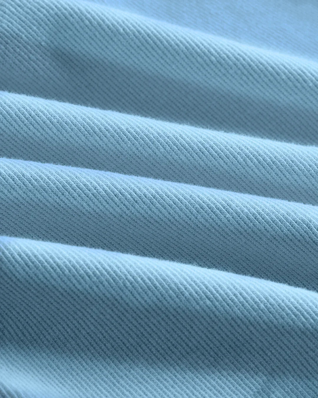 Sweetheart Neck Sheer Cap Sleeve Top in Powder Blue
