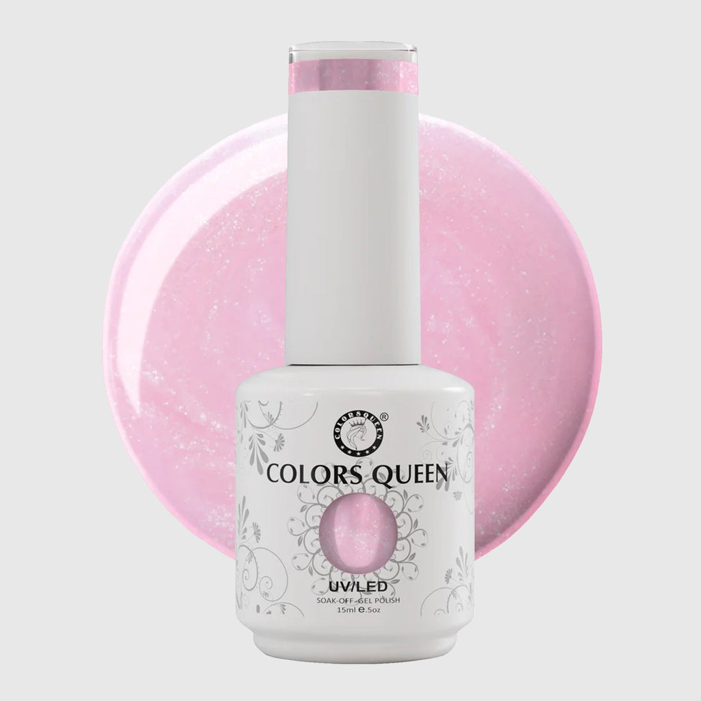 UV LED Soak Off Gel Polish - Glitter Nail Colors 