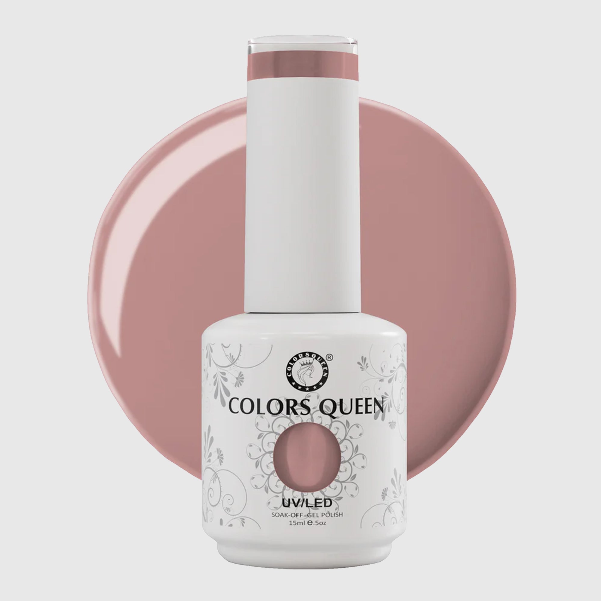 UV LED Soak Off Gel Polish - Nude & Pink Nail Colors | 15 ML