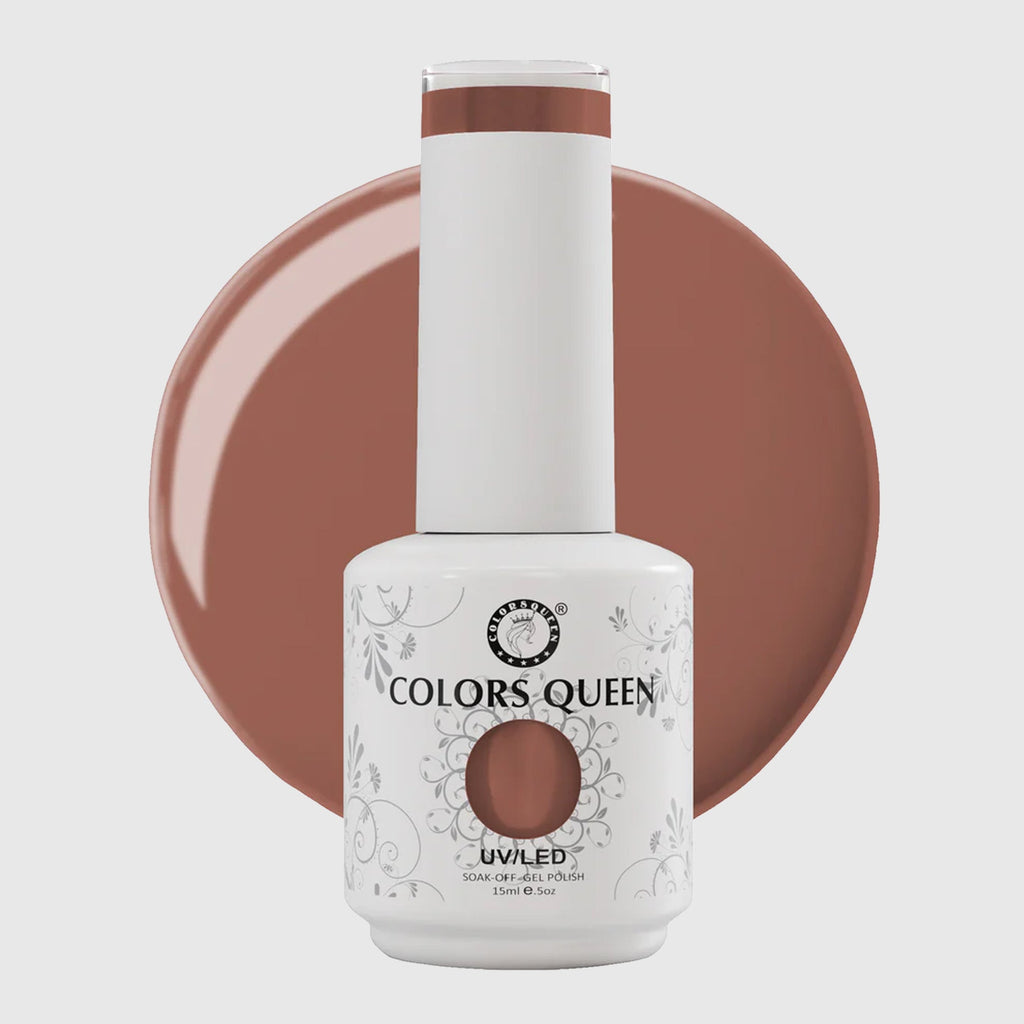 UV LED Soak Off Gel Polish - Nude & Pink Nail Colors | 15 ML