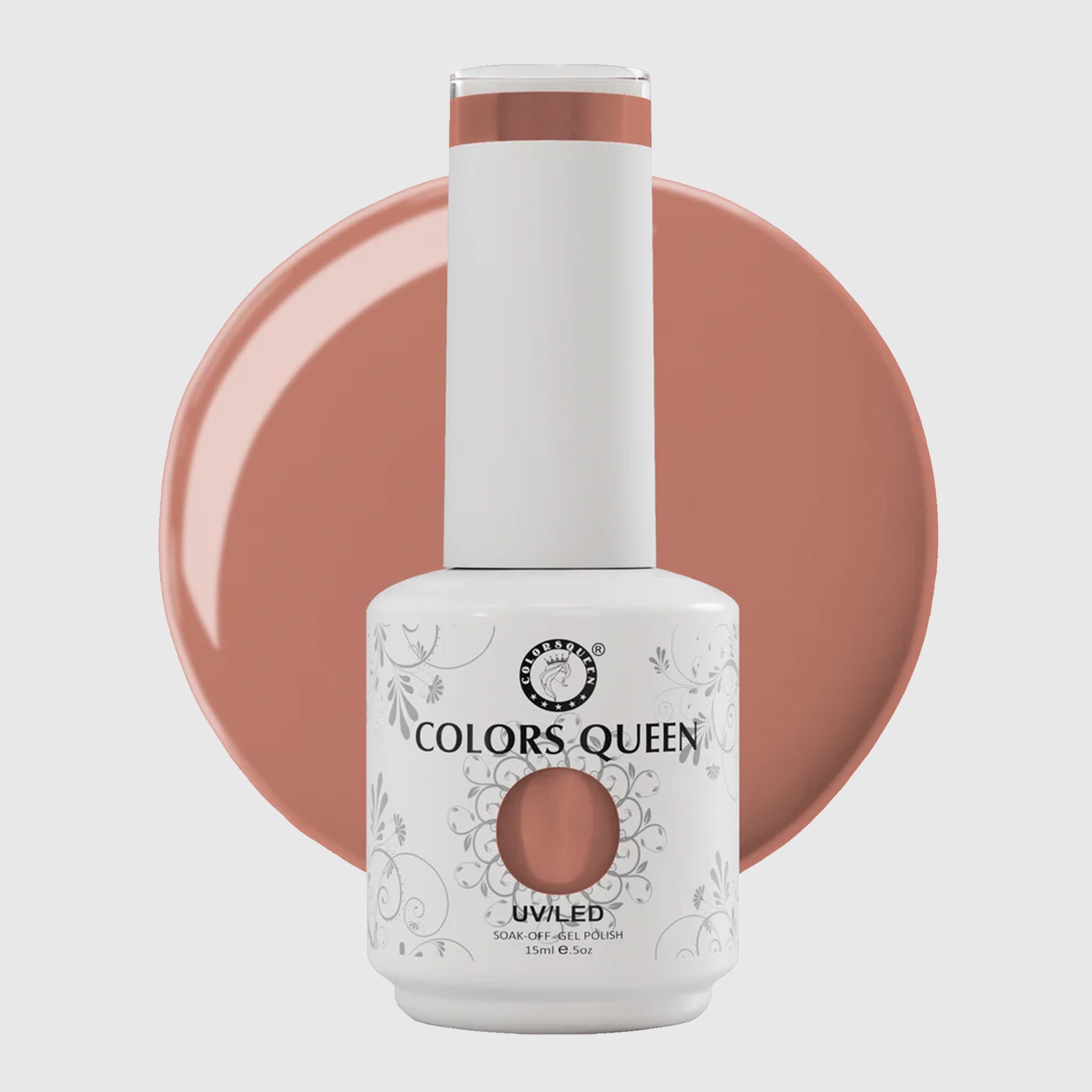UV LED Soak Off Gel Polish - Nude & Pink Nail Colors | 15 ML