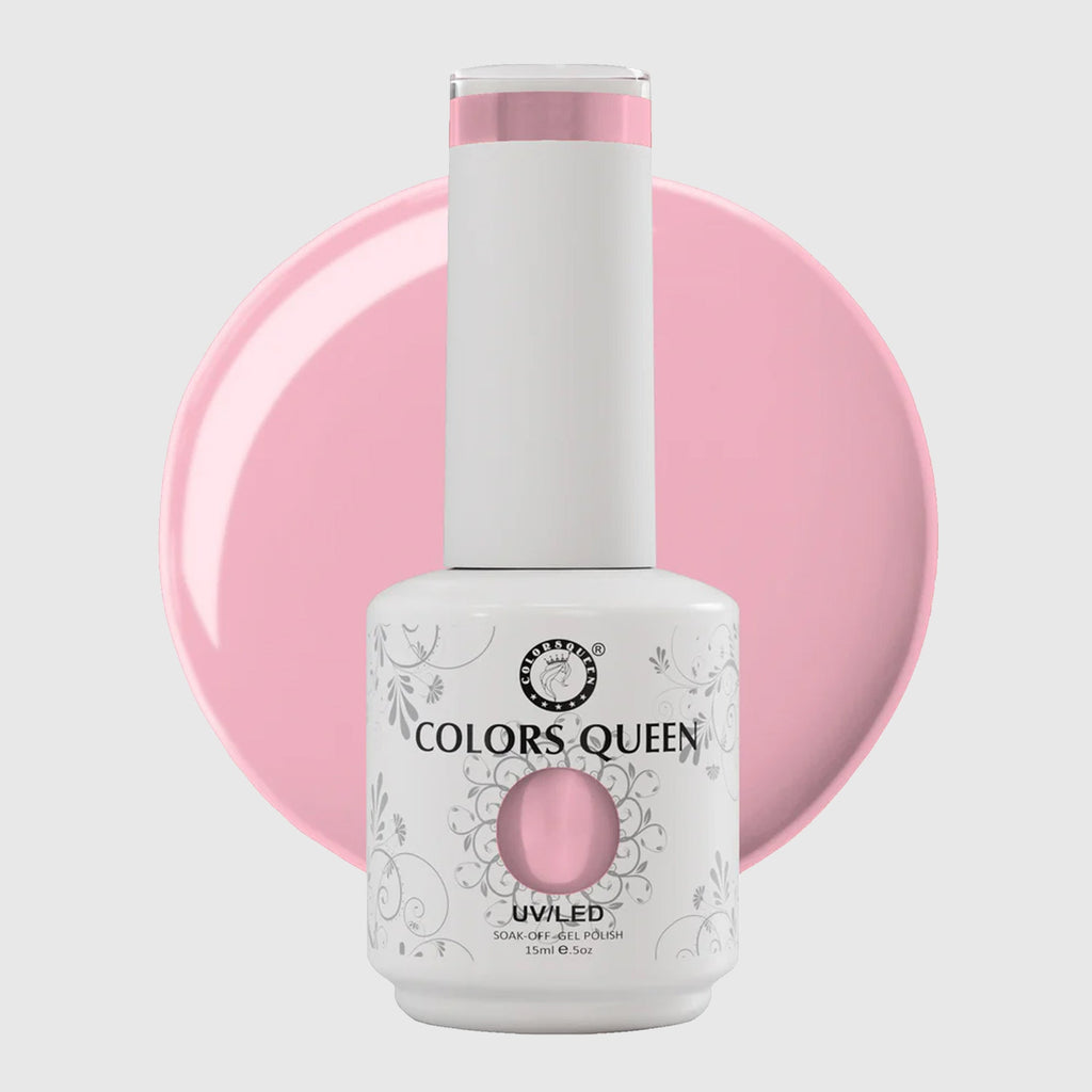 UV LED Soak Off Gel Polish - Nude & Pink Nail Colors | 15 ML