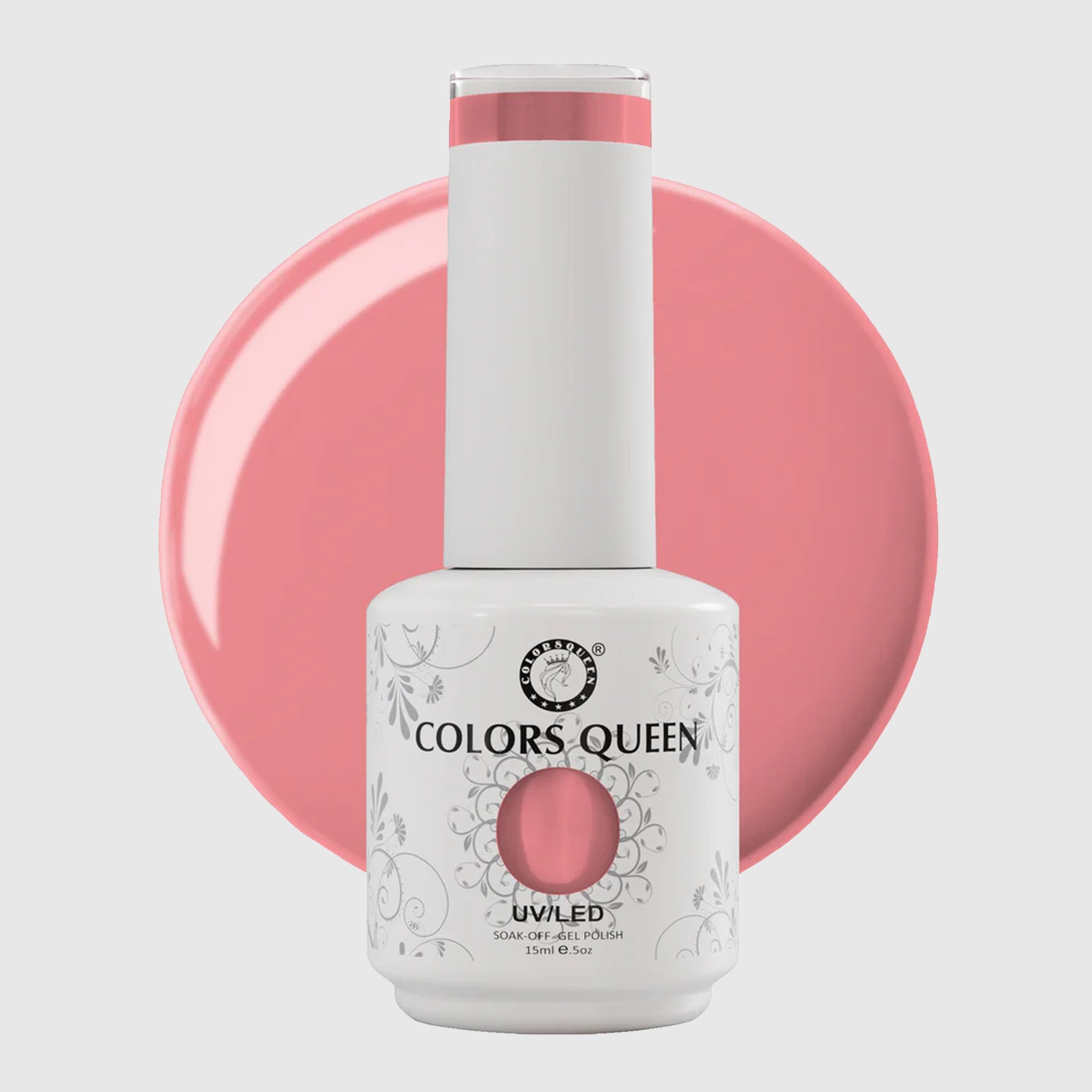 UV LED Soak Off Gel Polish - Nude & Pink Nail Colors | 15 ML