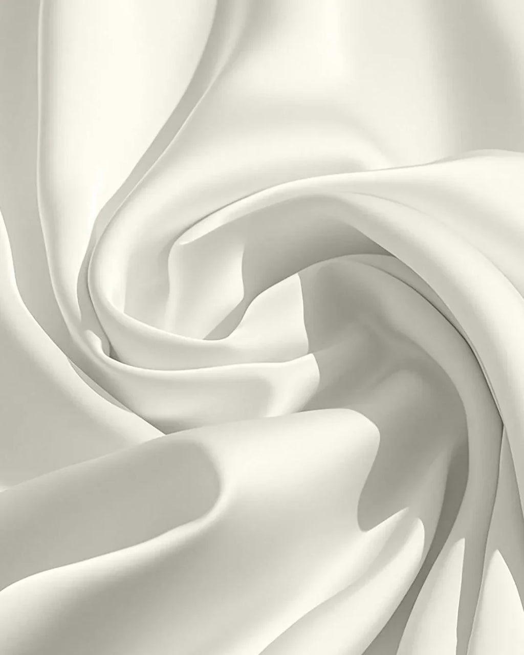 Women's Elegant Solid Color Waist Cinched cowl neck in Off- White