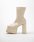 Pinkkup Aevitas Platform Boots Offwhite