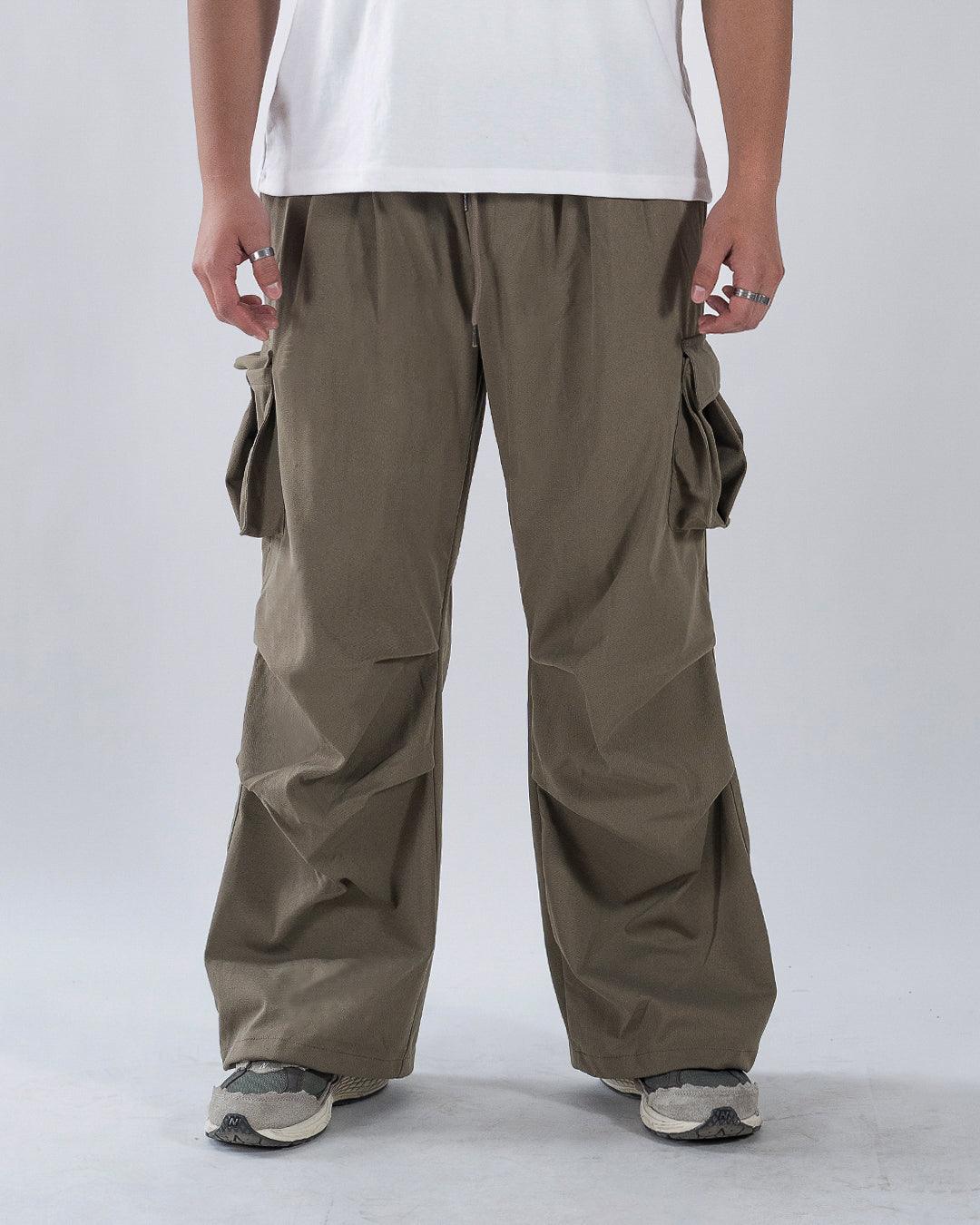 Men Off Duty Detail Flap Pocket Cargo Pant